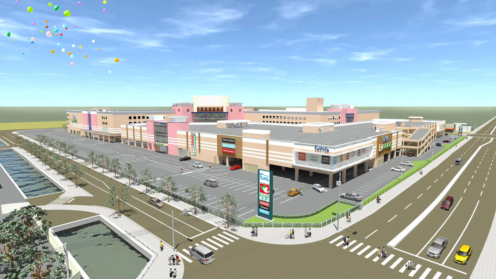 フューチャーシティー ファボーレ外観