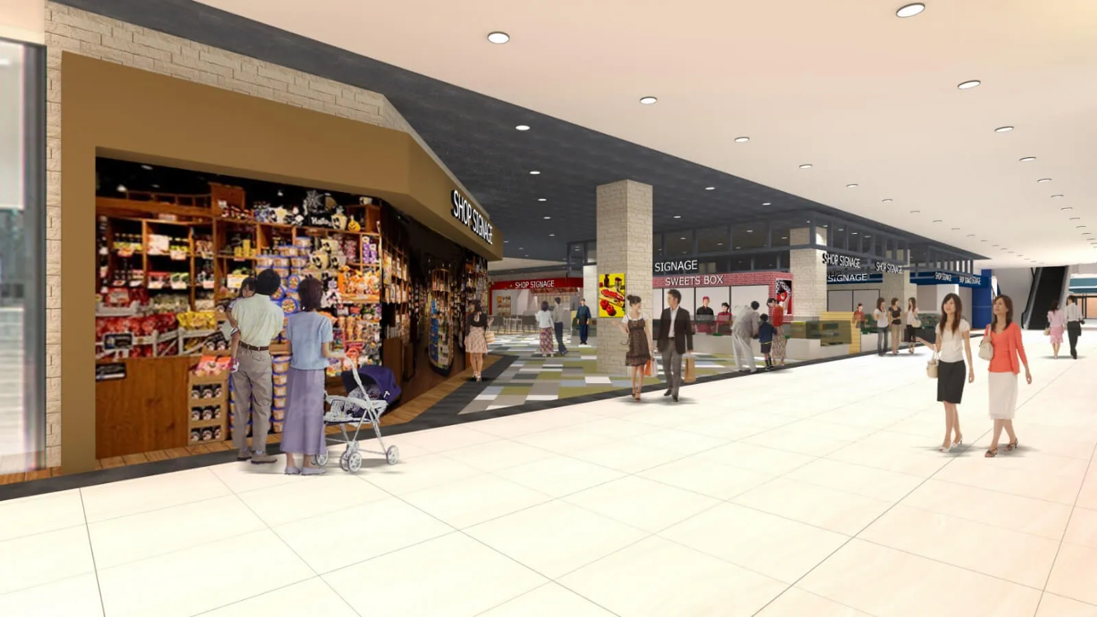 フューチャーシティー ファボーレ食ゾーン